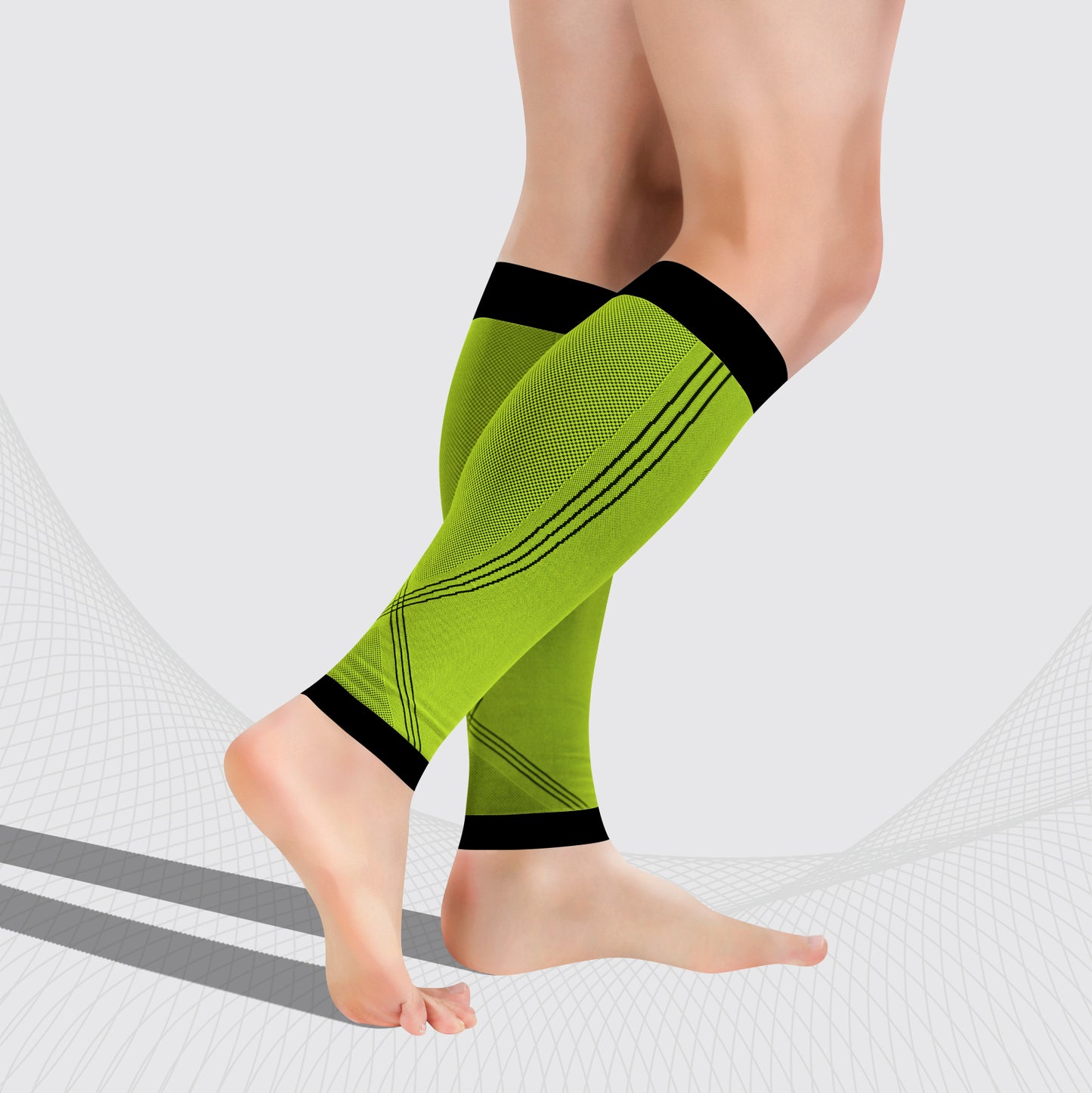 Sport Kompressions-Wadenstulpen Klasse 1 (18-21 mmHg), Unisex, ACTIVE